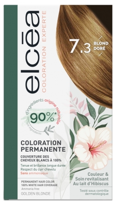 Elcéa Coloration Experte Permanente - Coloration : 7.3 Blond Doré