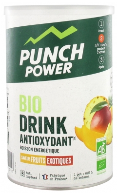Punch Power Biodrink Antioxydant Boisson Energétique 500 g - Saveur : Fruits Exotiques