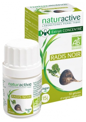 Naturactive Schwarzer Rettich Bio 30 Kapseln