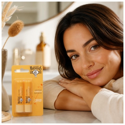 Le Petit Marseillais Pielęgnacja ust Zestaw 2 x 4,9 g