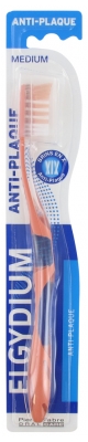 Elgydium Anti-Plaque Medium Toothbrush - Colour: Orange