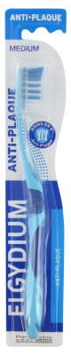 Elgydium Cepillo de Dientes Antiplaca Medio - Color: Azul