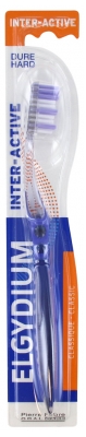 Elgydium Cepillo de Dientes Inter-Activo Duro - Color: Blanco