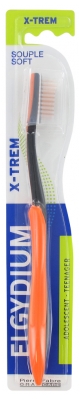 Elgydium X-TREM Adolescent Brosse à Dents Souple - Couleur : Orange