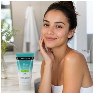 Neutrogena Skin Detox Masque Argile Purifiant 2en1 150 ml