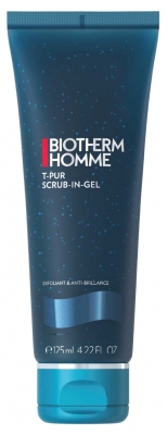 Biotherm Homme T-Pur Anti Oil & Shine Gel Nettoyant Détoxifiant & Exfoliant 125 ml