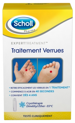 Scholl Traitement Verrues Pieds & Mains 80 ml