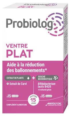 Mayoly Spindler Probiolog Flat Stomach 30 Capsules