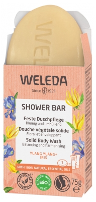 Weleda Solid Plant Shower Ylang Ylang Iris 75 g