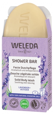 Weleda Ducha Vegetal Sólida Lavanda Vetiver 75 g