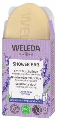 Weleda Solid Body Wash Lavender Vetiver 75g