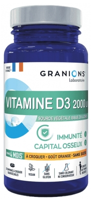 Granions D3-vitamin 2000 IE 30 Tyggetabletter