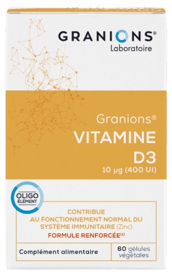 Granions D3 Vitamīns 60 Kapsulas