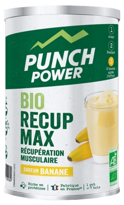 Punch Power Recup Max Dessert Banana Flavour 480g - Flavour: Banana