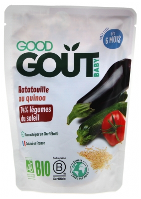 Good Goût Quinoa Ratatouille da 6 Mesi Bio 190 g