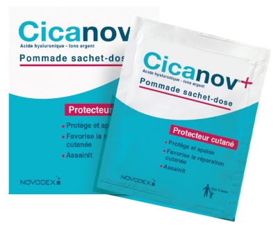 Novodex Cicanov+ Salbe 9 Beutel Dosierungen