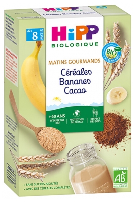 HiPP Cereali Banane Cacao da 8 Mesi Biologico 250 g