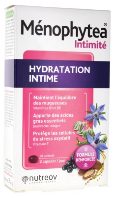 Nutreov Ménophytea Hidratare Intimă 30 Capsule