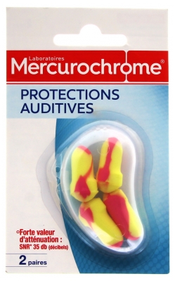 Mercurochrome Hearing Protections 2 Pairs
