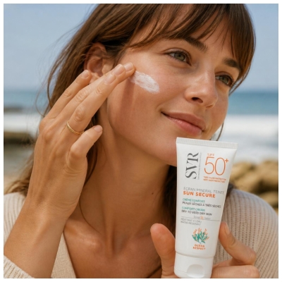 SVR Sun Secure Ecran Mineral Colorat SPF50+ Pentru Piele Uscată spre Foarte Uscată 60 g