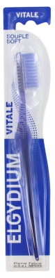Elgydium Cepillo de Dientes Suave Vitale - Color: Blanco