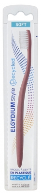 Elgydium Style Recycled Brosse à Dents Soft - Couleur : Rose