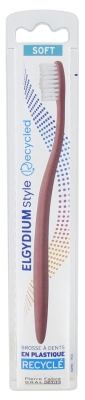 Elgydium Style Recycled Toothbrush Soft - Kolor: Róźa