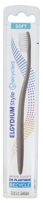 Elgydium Style Recycled Toothbrush Soft - Kolor: Ciemnoszary