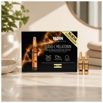 Isdin Isdinceutics Flavo-C Melatonin 10 Ampullia