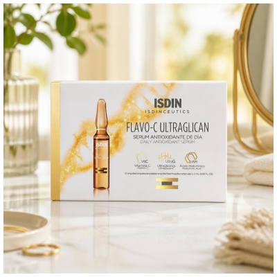 Isdin Isdinceutics Flavo-C Ultraglican 10 Ampoules