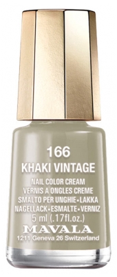 Mavala Mini Color Vernis à Ongles Crème 5 ml - Couleur : 166 : Khaki Vintage