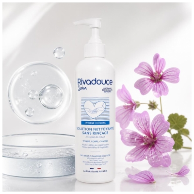 Rivadouce Hygiene No-Rinse Cleansing Solution 500 ml