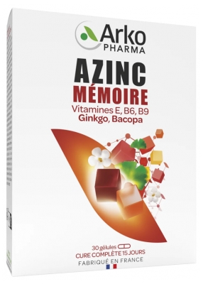 Arkopharma Azinc Memory 30 Capsule