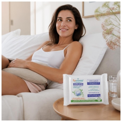 Puressentiel Ekologiczne Chusteczki Intymne 25 szt