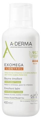 A-DERMA Exomega Control Baume Émollient Anti-Grattage 400 ml