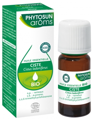 Phytosun Arôms Ätherisches Öl Cistrose (Cistus Ladaniferus) Bio 5 ml