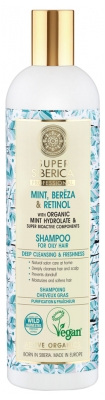 Natura Siberica Super Siberica Shampoing pour Cheveux Gras 400 ml