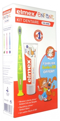 Elmex Children's Dental Kit 3-6 Years Old - Colour: Green