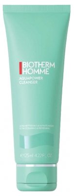 Biotherm Homme Aquapower Cleanser Gel Frais Ultra Nettoyant & Rafraîchissant 125 ml