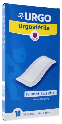 Urgo Apósito Adhesivo Estéril 10 x 20 cm 10 Apósitos