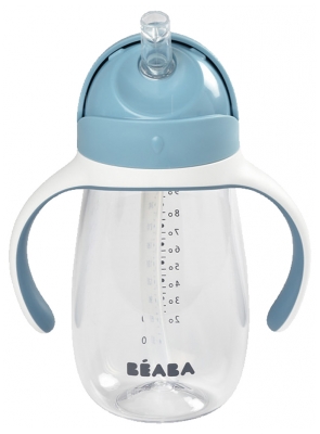 Béaba Straw Cup 300ml 8 Months and + - Colour: Blue