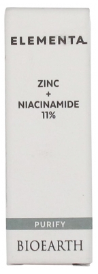 Bioearth Elementa Purify Solution Zinc + Niacinamide 11% 15 ml