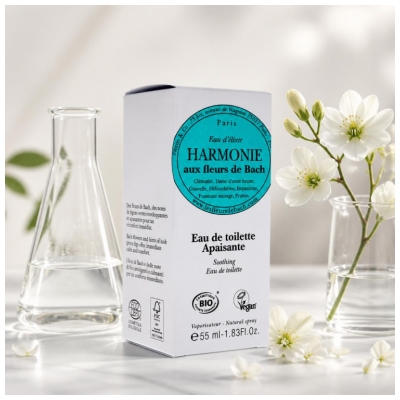 Elixirs & Co Elixir Water Harmonie Of Bach Flowers Eau De Toilette Soothing 55ml