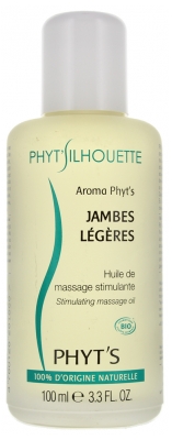 Phyt's Light Legs Stimulating Massage Oil Organic 100 ml