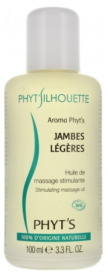 Phyt's Light Legs Organic Stimulating Massage Oil 100 ml