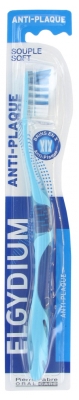 Elgydium Supple Anti-Plaque Toothbrush - Colour: Turquoise