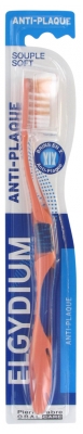 Elgydium Supple Anti-Plaque Toothbrush - Colour: Orange
