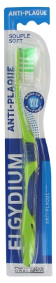 Elgydium Anti-Plaque Brosse à Dents Souple - Couleur : Vert