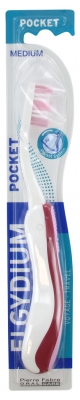 Elgydium Pocket Toothbrush Medium - Colour: Pink