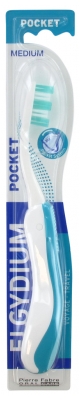 Elgydium Pocket Toothbrush Medium - Colour: Turquoise